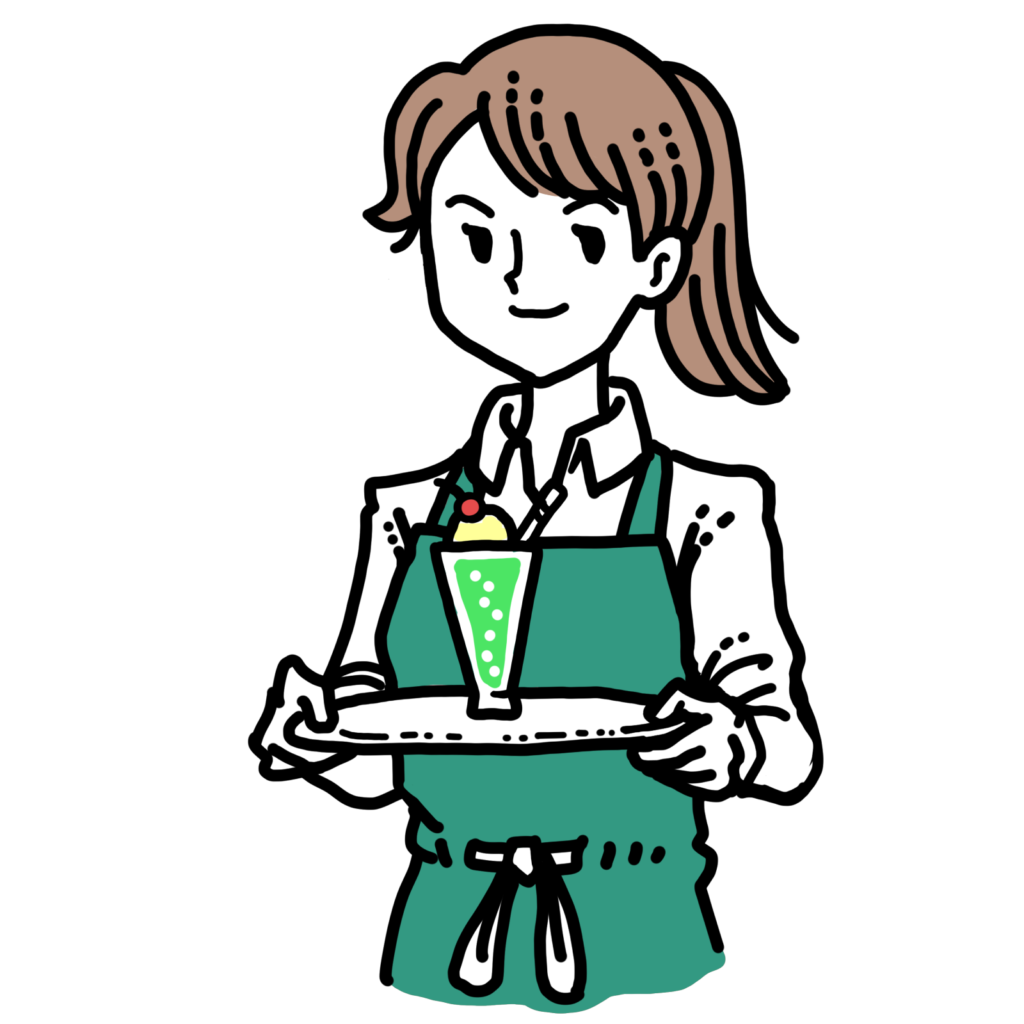 カフェスタッフ8