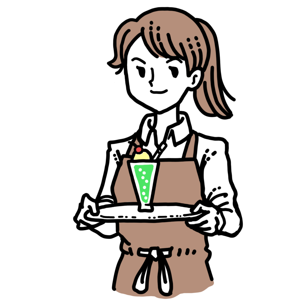 カフェスタッフ5