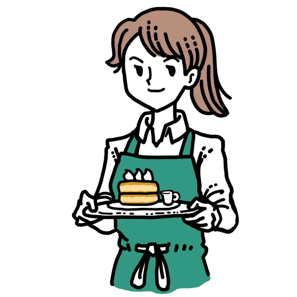 カフェスタッフ9