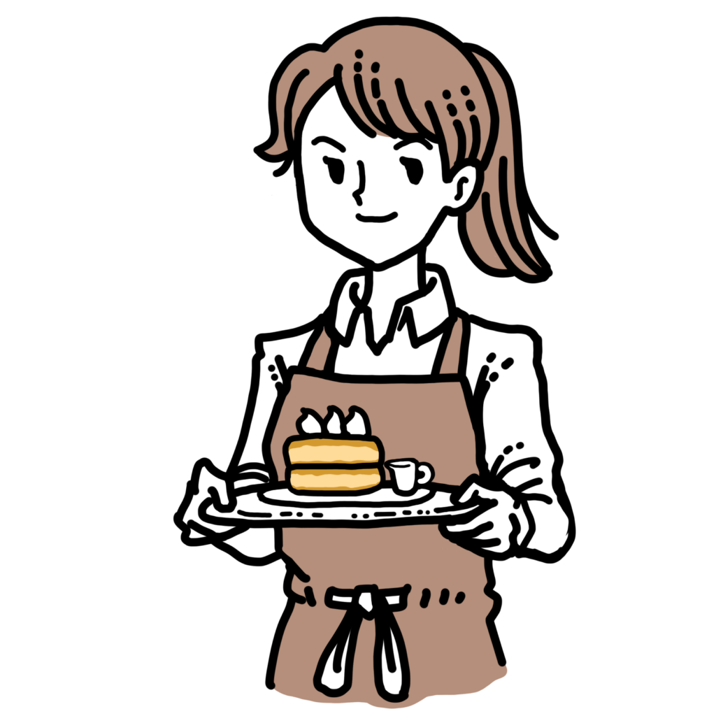 カフェスタッフ6