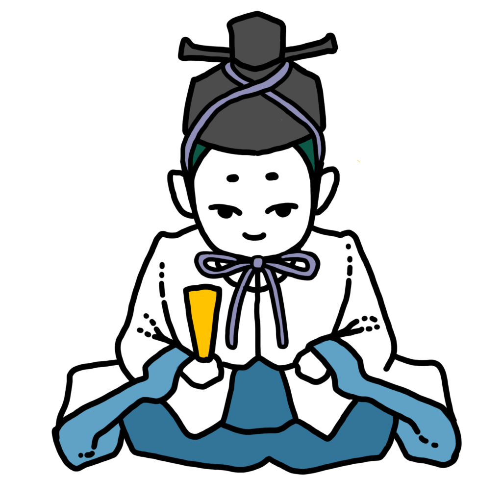 ひなまつりイラスト－お内裏様－hinamatsuri