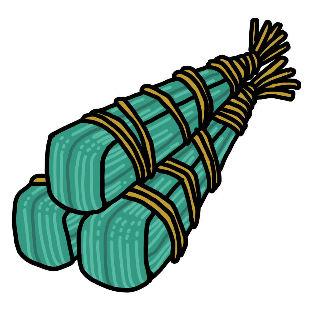 ちまきのイラスト