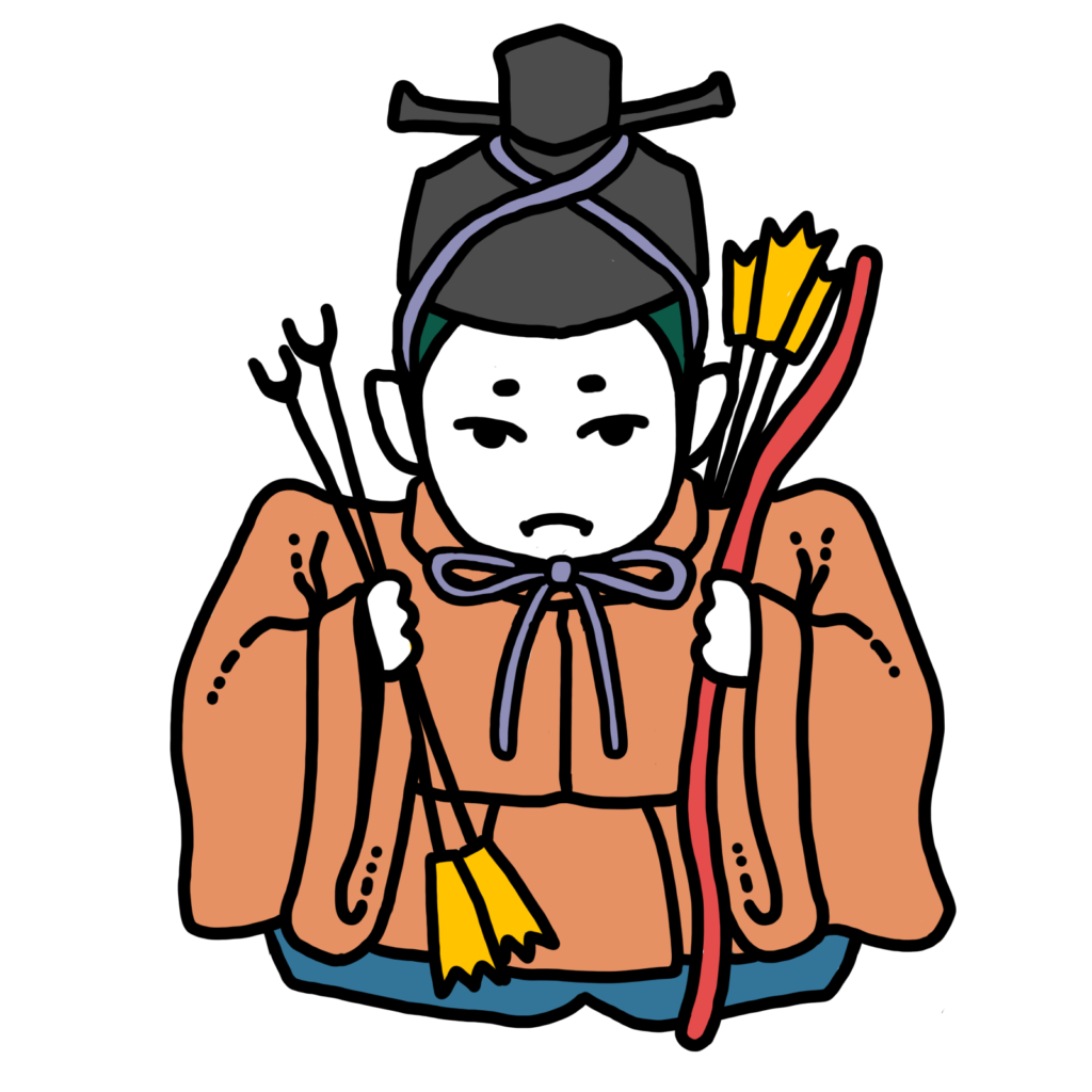 ひなまつりイラスト－右大臣－hinamatsuri