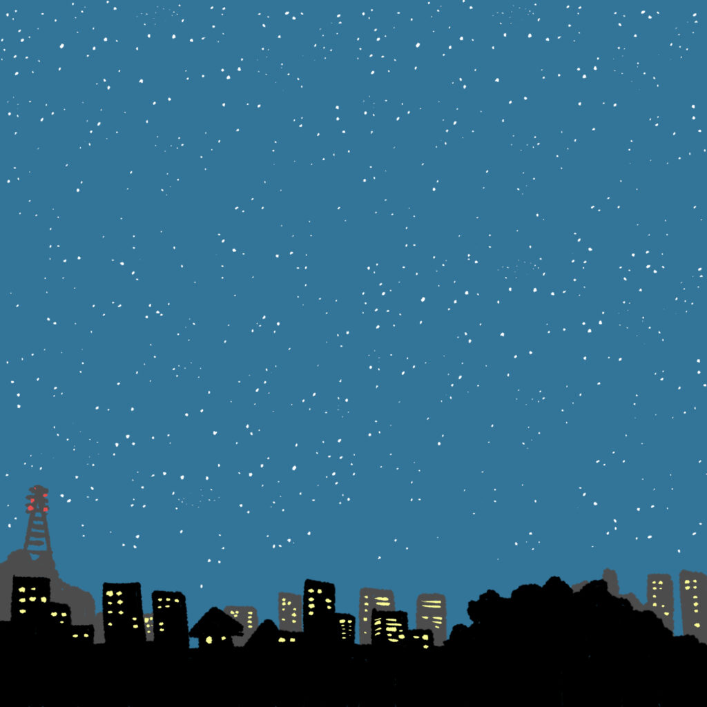 夜空－星空