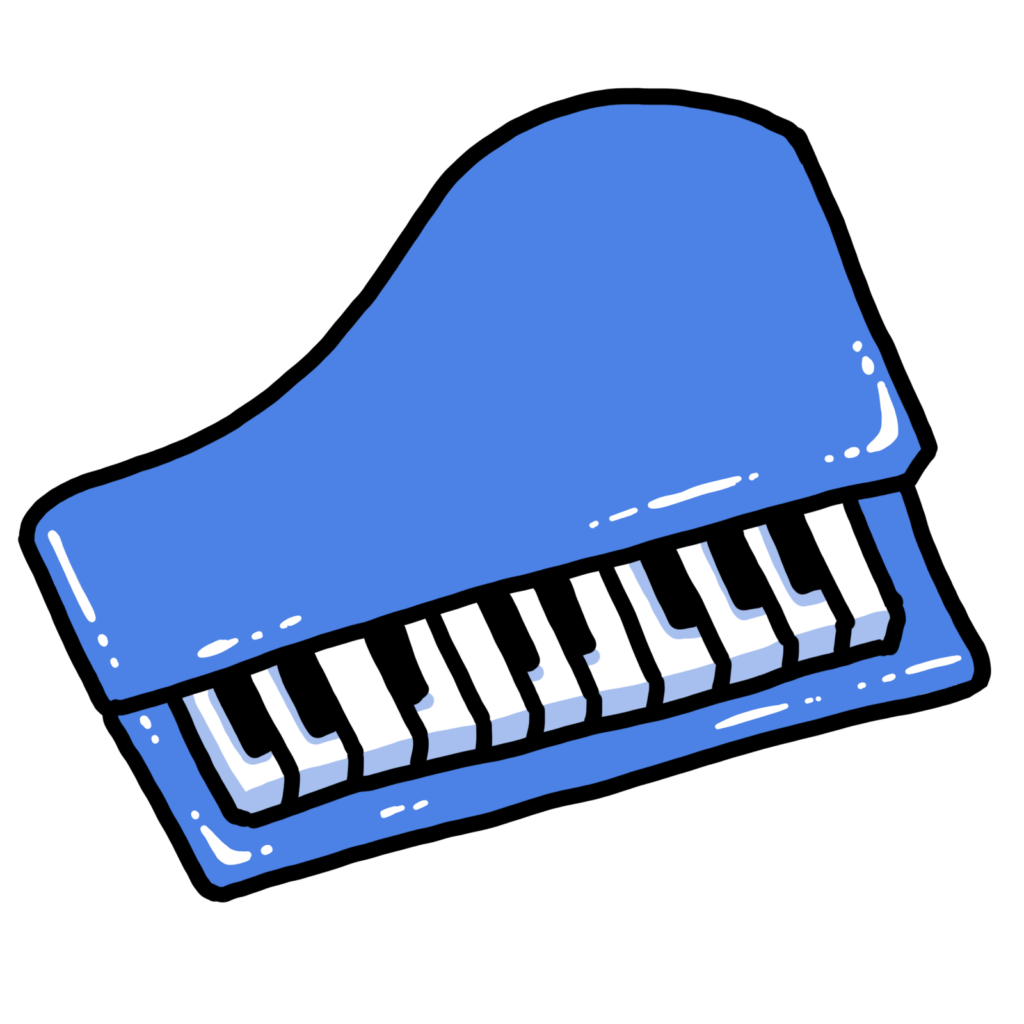 楽器のおもちゃ-ピアノ