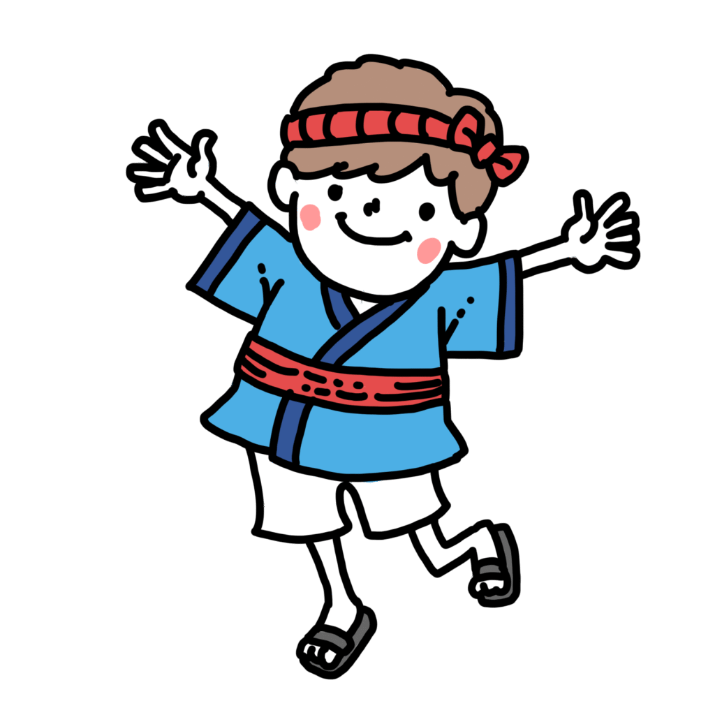 祭りっこ(男の子)