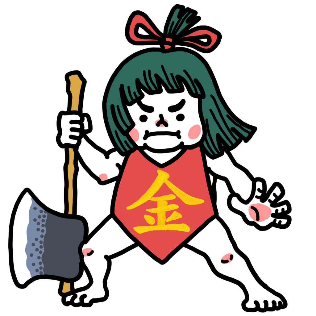 金太郎のイラスト