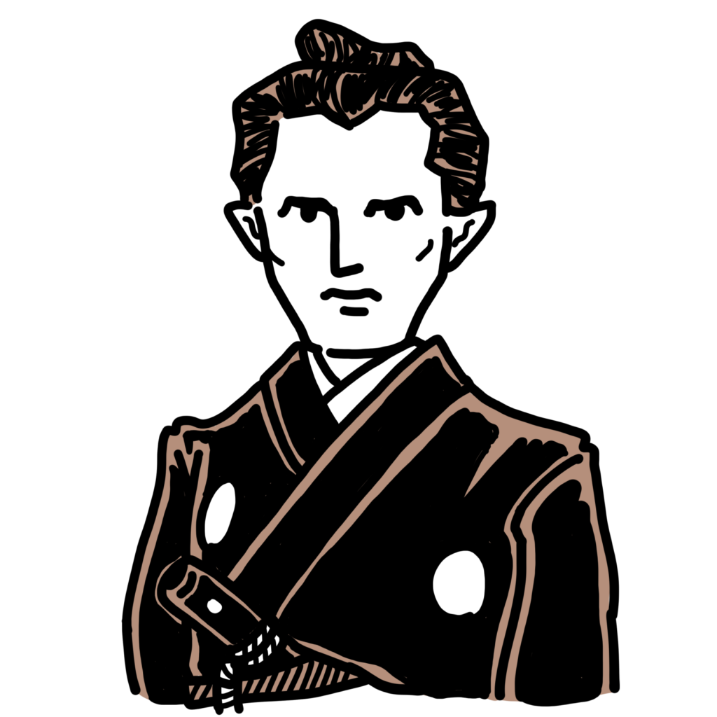 勝海舟さんのイラスト
