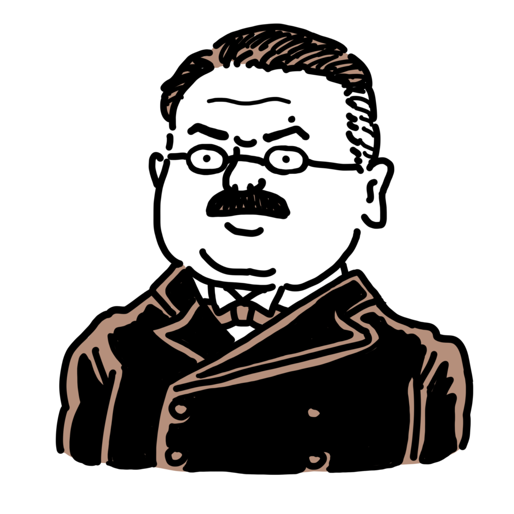 北里柴三郎さんのイラスト