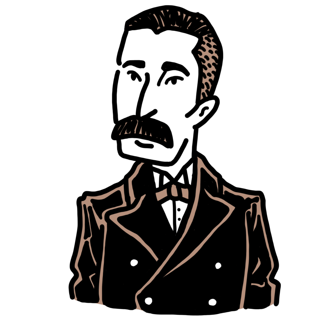 小村寿太郎さんのイラスト