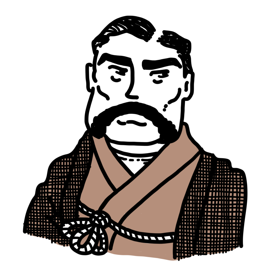 岩崎弥太郎さんのイラスト