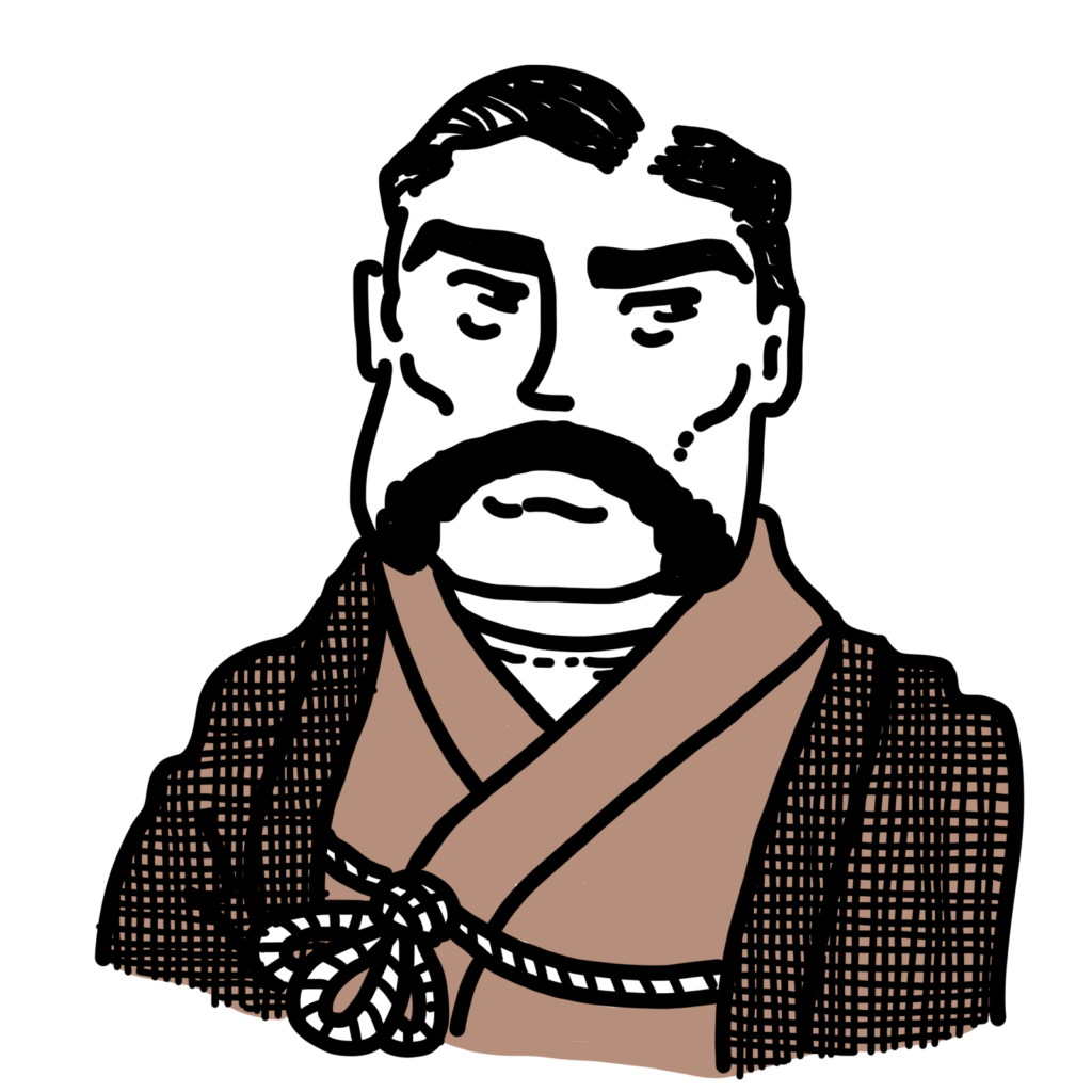 岩崎弥太郎さんのイラスト