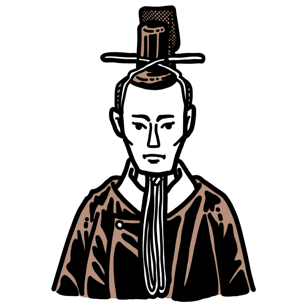 徳川慶喜さんのイラスト