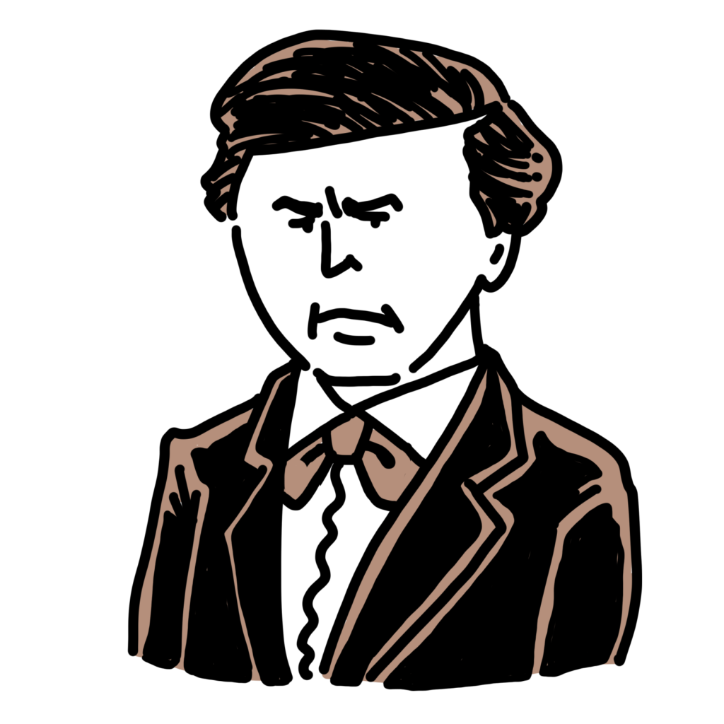 木戸孝允さんのイラスト