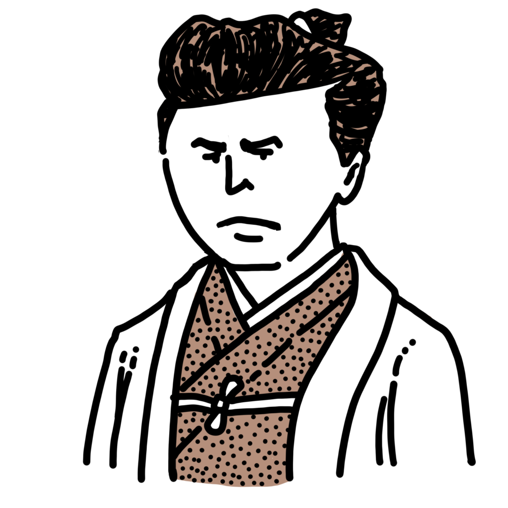 桂小五郎さんのイラスト
