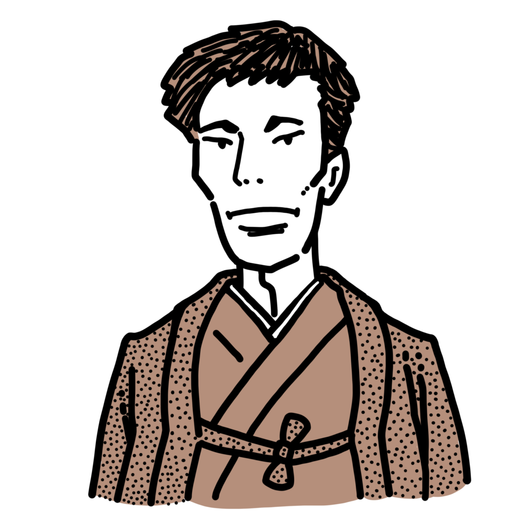 高杉晋作さんのイラスト